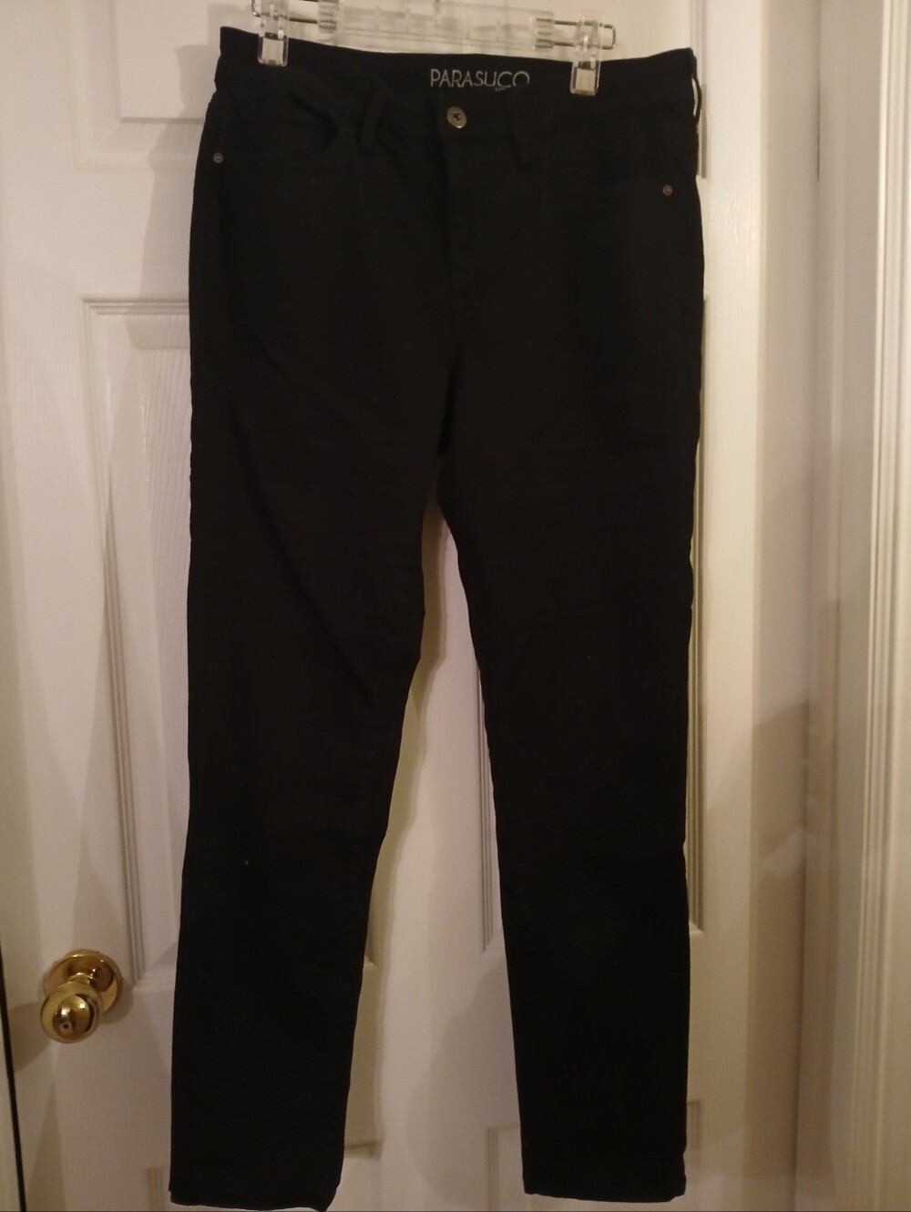 Parasuco Women’s Black Mid-Rise Slim Skinny Jeans Size 8